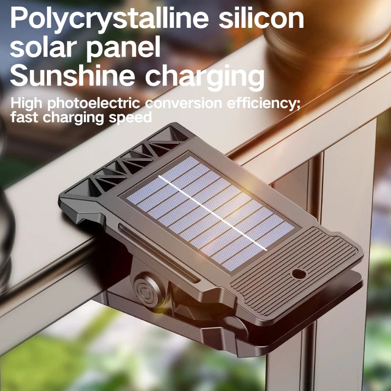 Upgraded Intelligent Sensing Solar Clip Lamp Outdoor Courtyard Garden