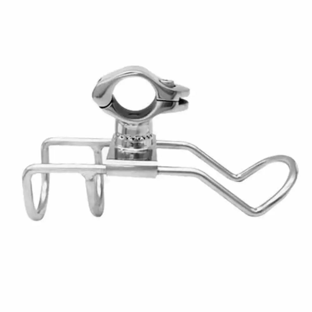 Stainless Steel 316 Fishing Rod Holder Portable Design With Wrench Boat Fishing Guardrail Pole Support 316 Steel Zpaxo