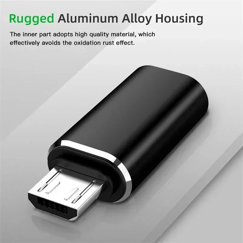 USB-C to Micro USB Adapter | Type C Female to Micro USB Male