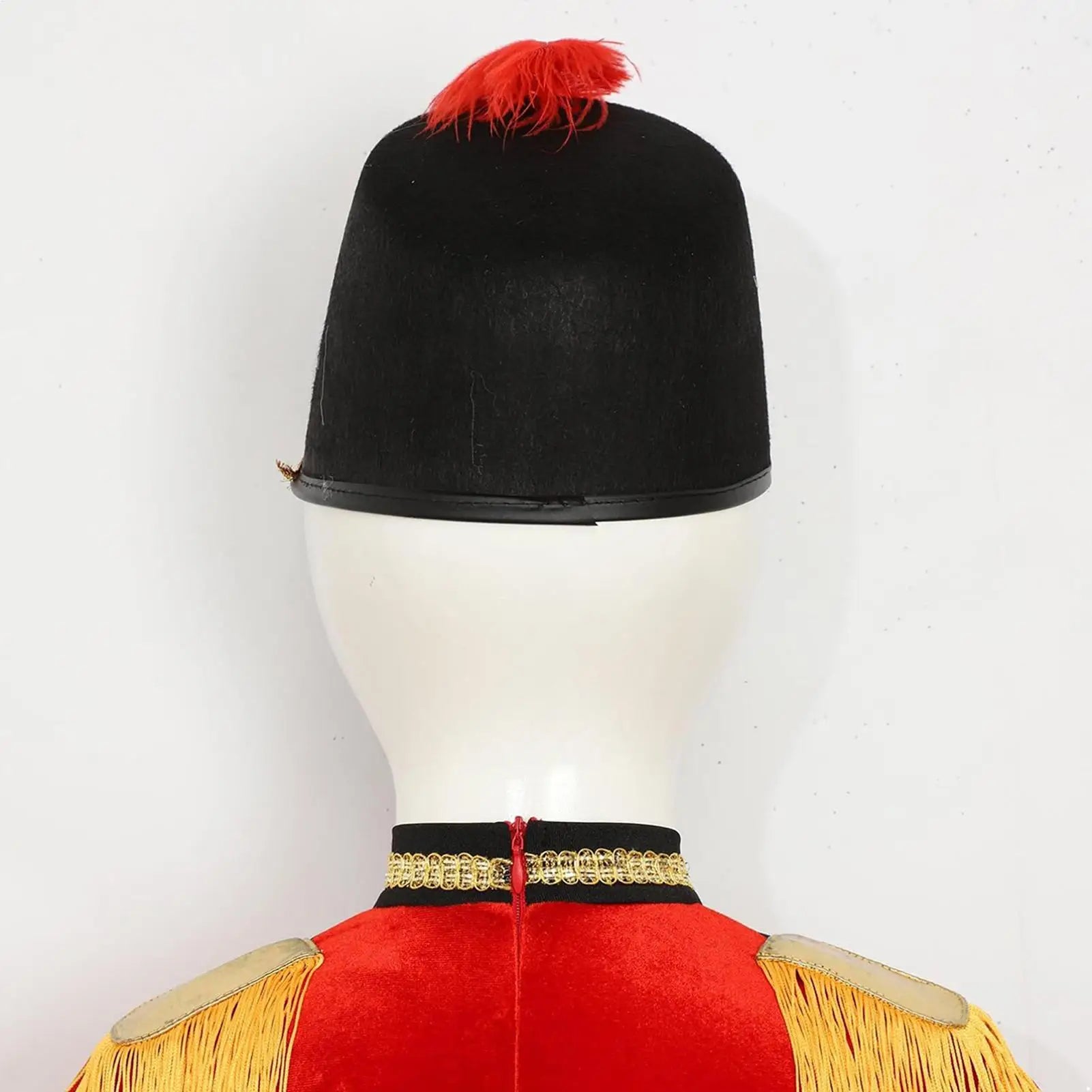 Marching Band Hat Role Play Costume Toy Soldier Caps Festival Party