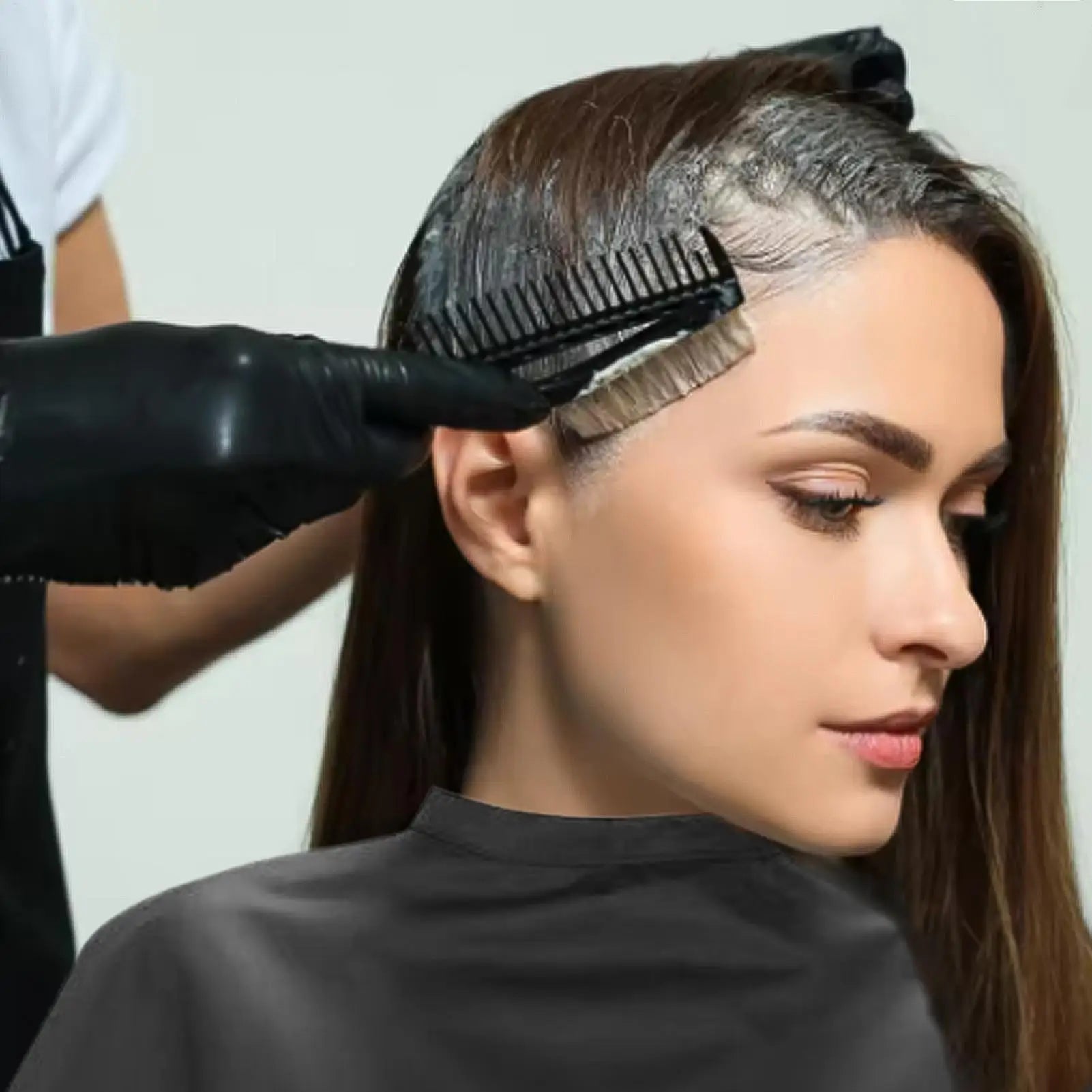 Black Hairdressing Cape Professional Hair- Salon Barber Cloth Wrap