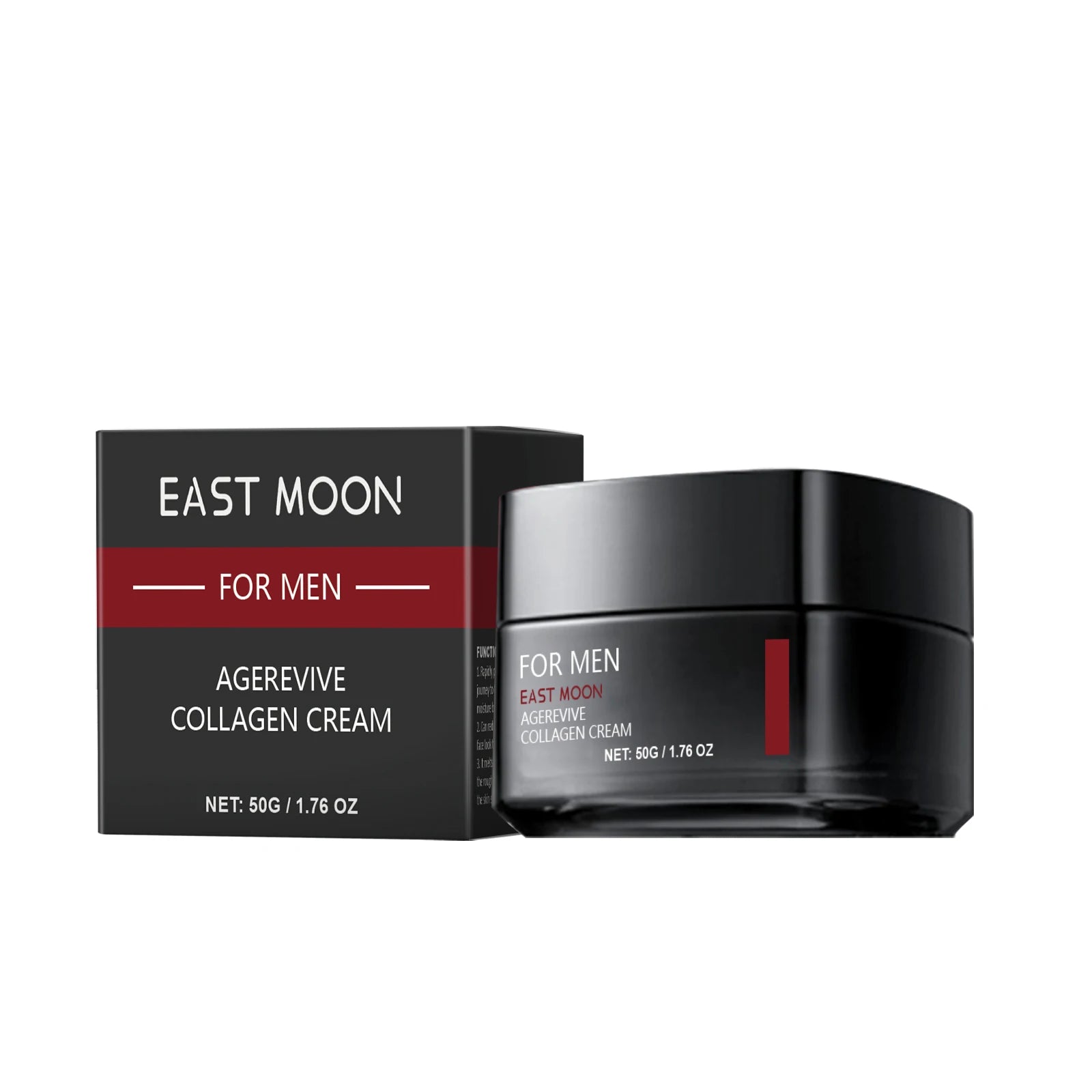 Men's Hyaluronic Acid Face Cream – Hydrating & Anti-Aging Men's Face Cream Zpaxo 50g Boxed