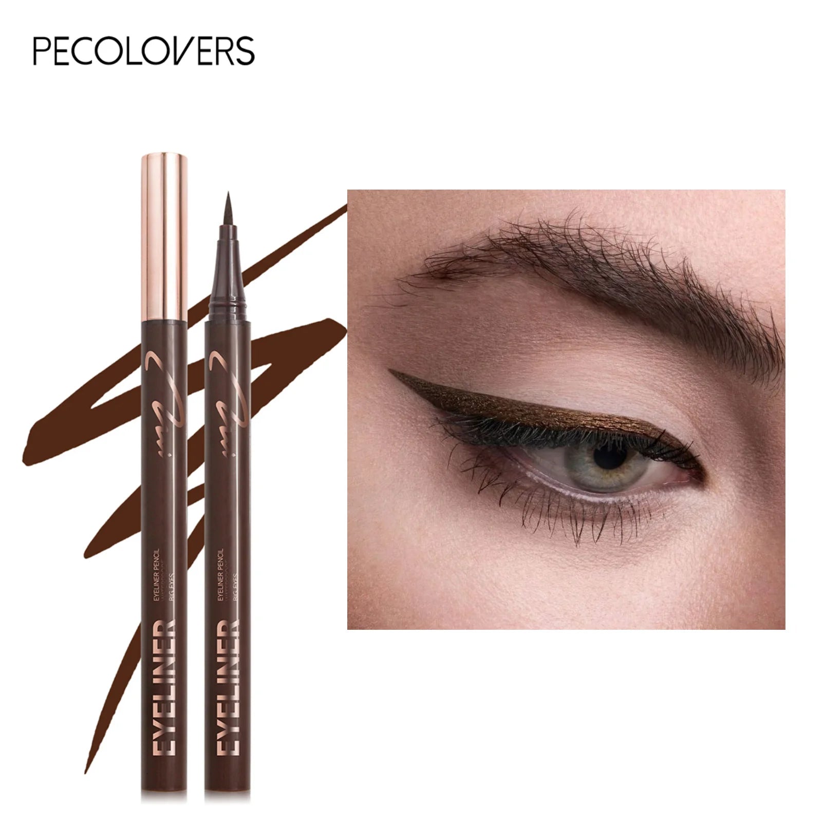Eyeliner Liquid Pen Waterproof Quick Drying Smooth Makeup Beauty Zpaxo