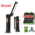 Portable COB LED Work Light – Magnetic, Rechargeable, Waterproof LED Work Light Zpaxo 1PC with box A