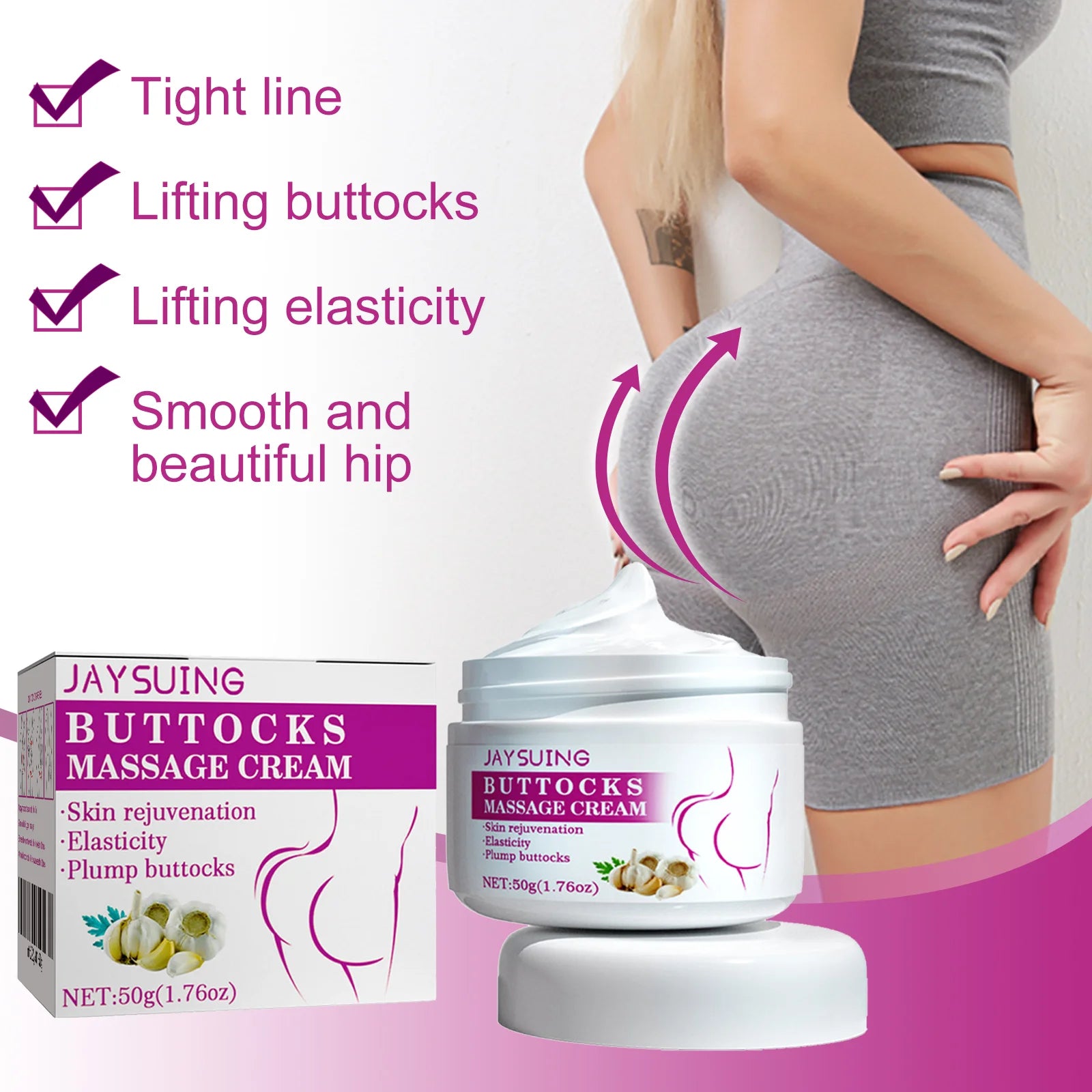 Butt Care Cream Firming and Lifting Butt Peach Butt Shaping Beautiful Butt S-Curve Butt Care Cream Zpaxo