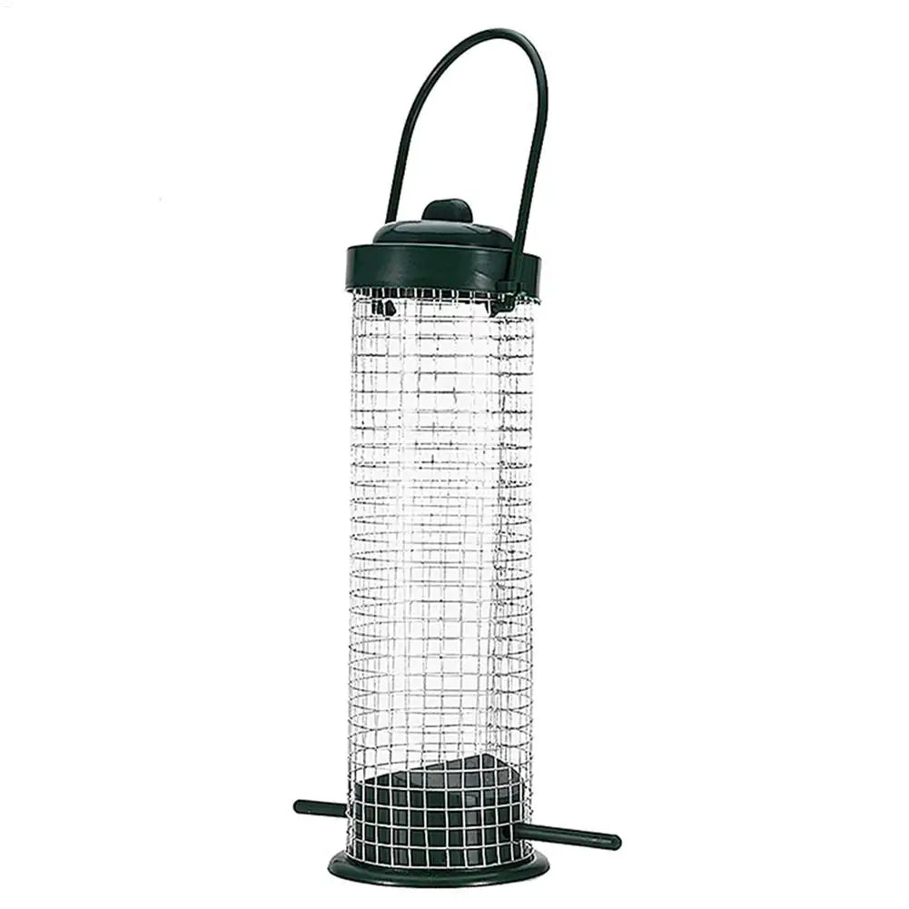 Pet Bird Feeders Hanging Outdoor Parrot Seeds Food Feeder Tree Garden