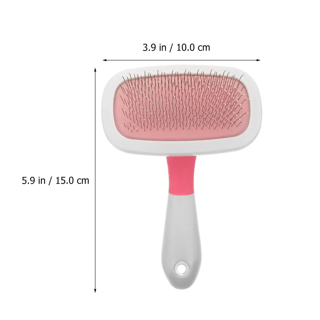 Pet Grooming Comb Ergonomic Design Comfortable Grip Long Use Safe