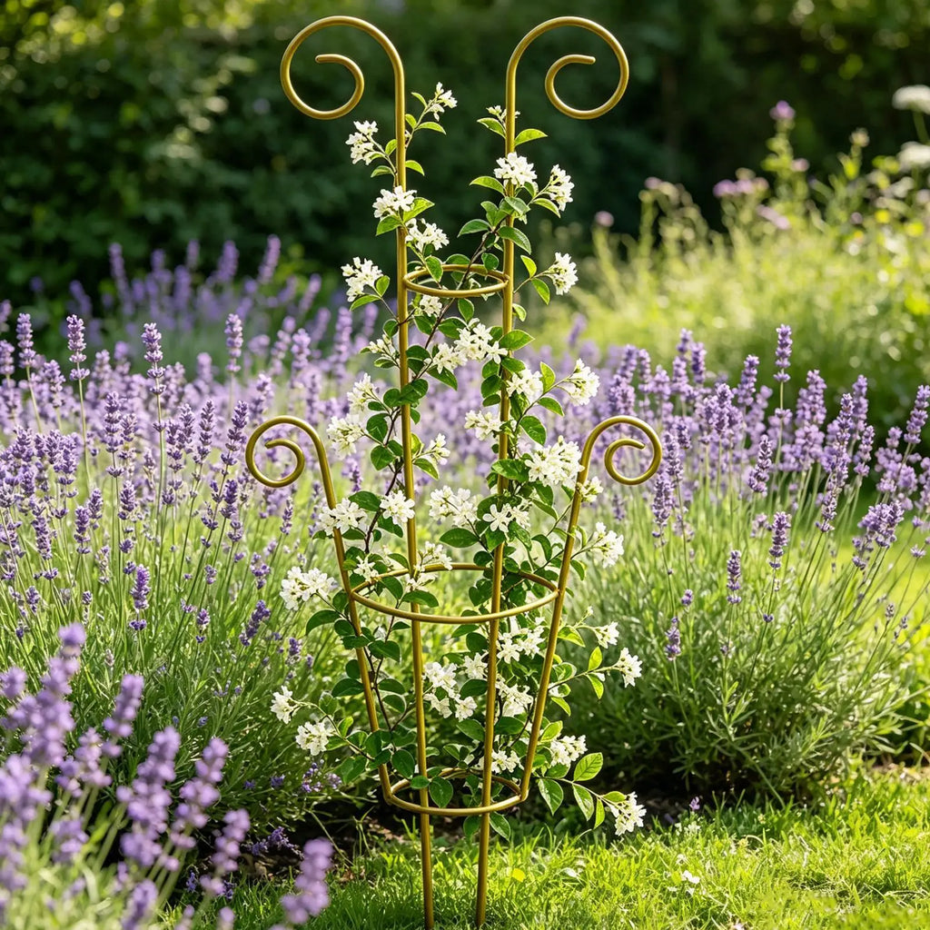 Plant Trellis Metal Garden Climbing Plants Support Pothos Support Stakes for Indoor Outdoor Balcony Terrace Monstera Geranium Zpaxo