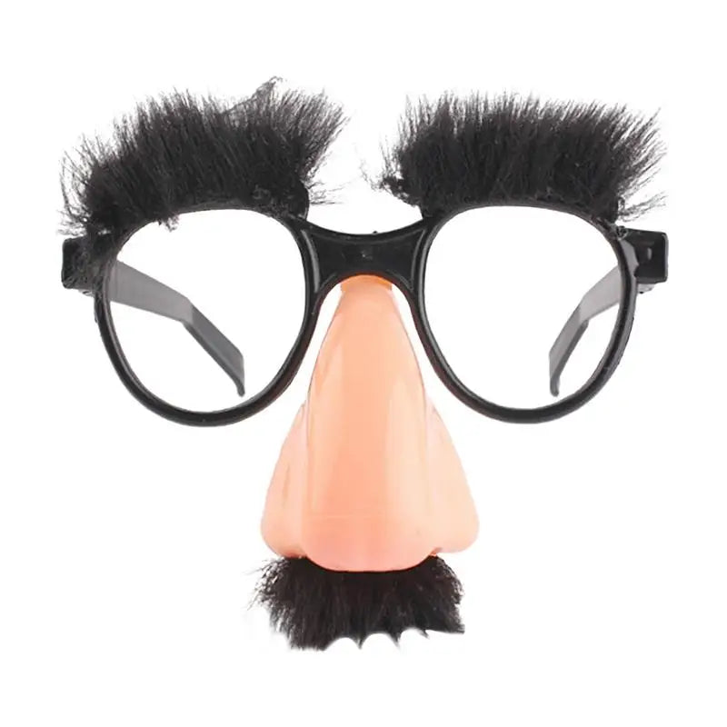 Halloween Disguise Glasses Mustache Funny Big Nose Festival Supplies