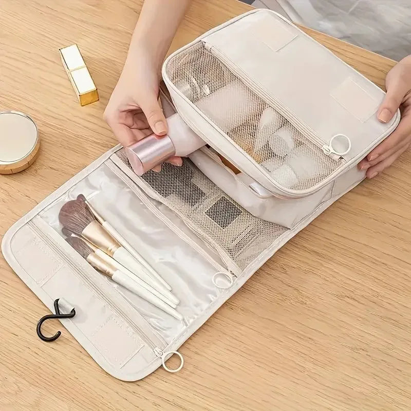 Waterproof Hanging Toiletry Bag Travel Cosmetic Organizer Separate