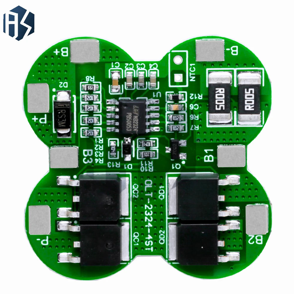 4S 16 8V Ternary 25A BMS Lithium Battery Protection Board Power Tool Zpaxo