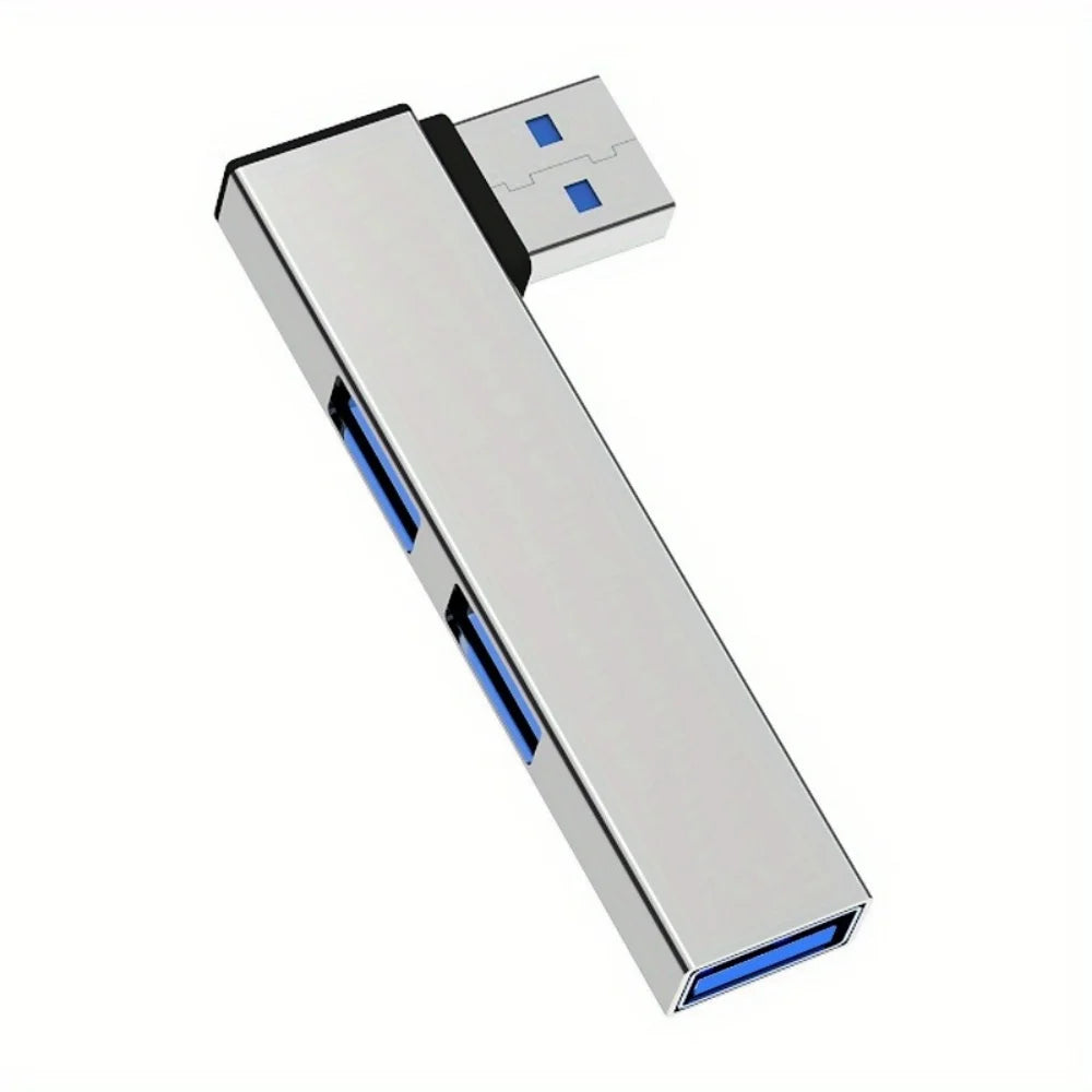 3-in-1 USB Type-C Hub OTG – USB 3.0/2.0 Portable Docking Station USB Hub Adapter Zpaxo USB A Silver