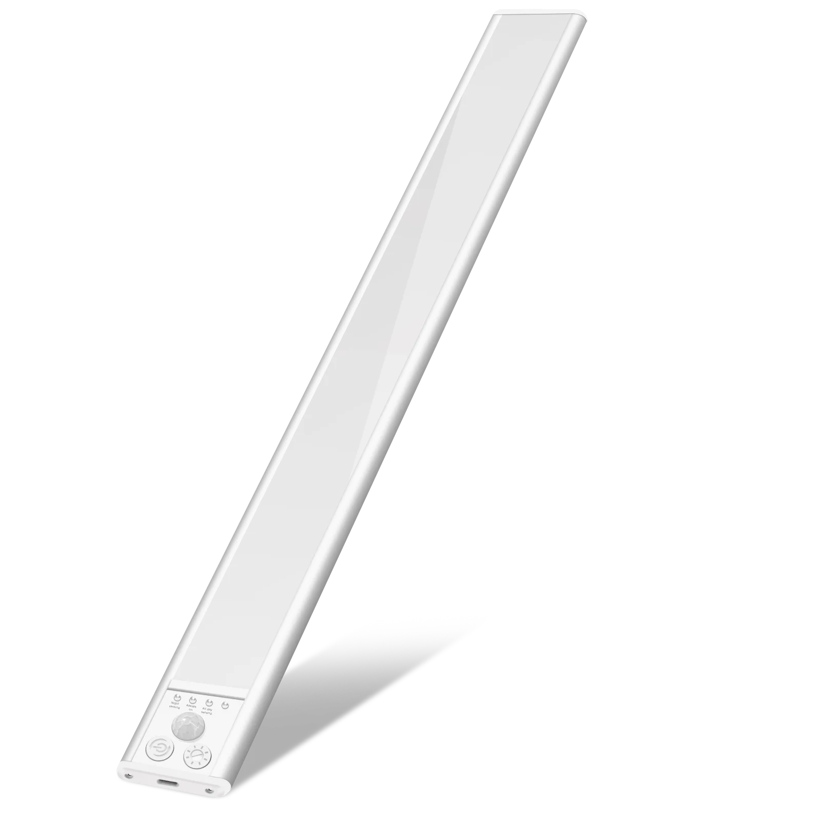 1 Pack LED under Cabinet Lighting Motion Sensor Closet Light Rechargeable Kitchen Lamps 20cm/30cm/40cm/50cm for Home Decor Zpaxo