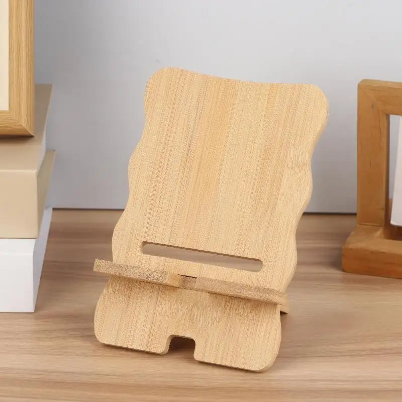 Wooden Desktop Phone & Tablet Stand – Universal Holder