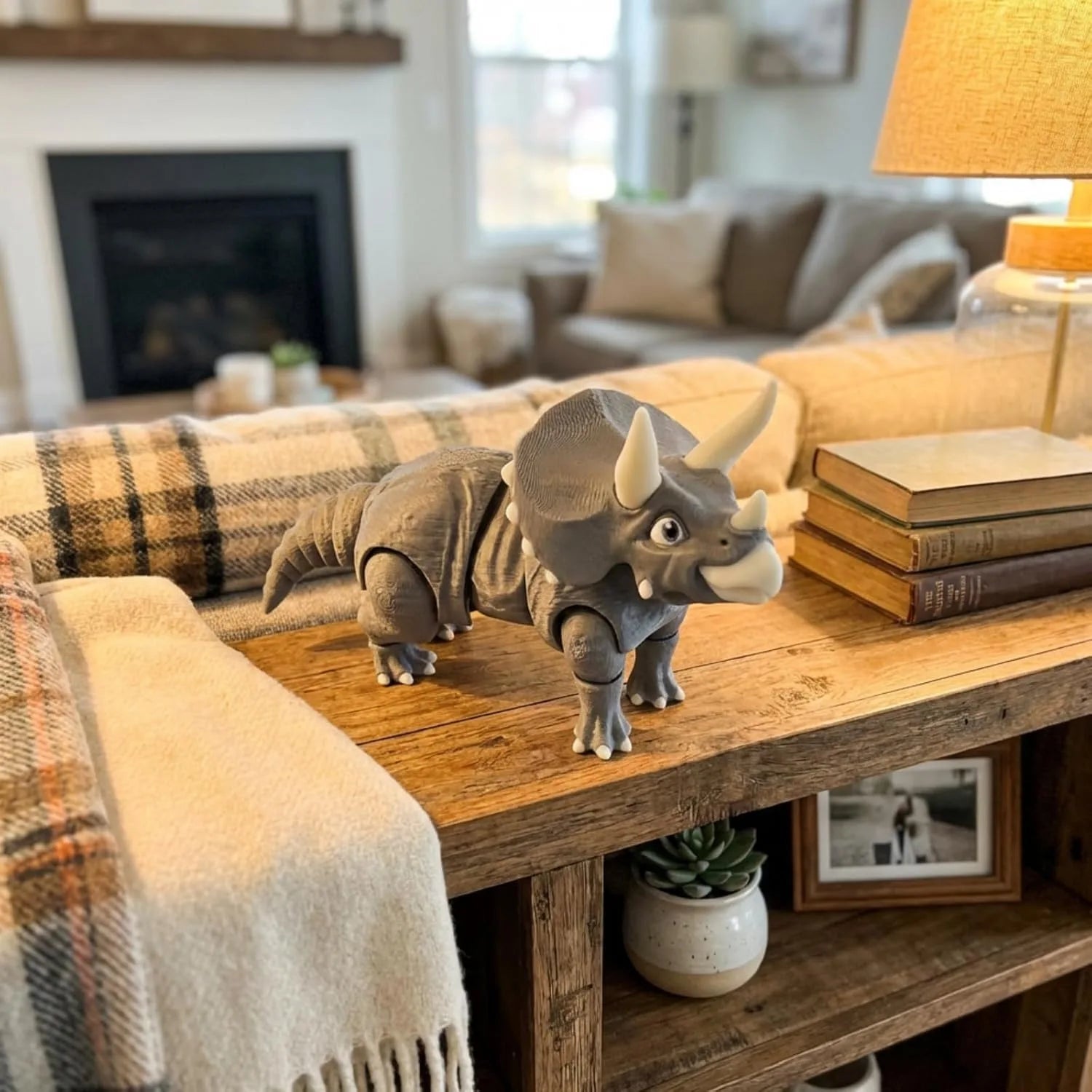 3D Printed Dinosaur Animals Flexible Articulated Stuff Adults Home