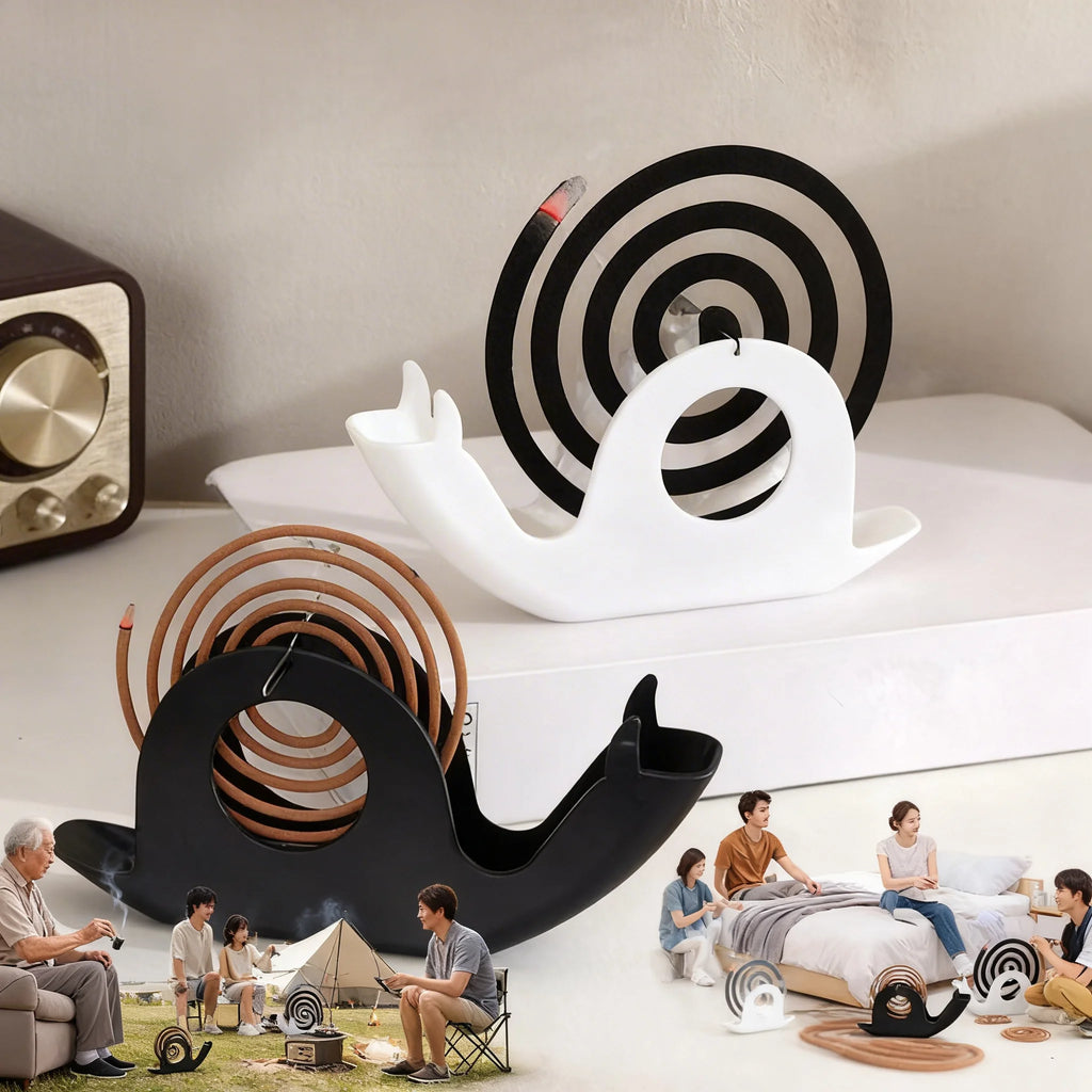 Mosquito Coil Holder Incense Burner Rack for Home & Patio Mosquito Coil Holder Zpaxo