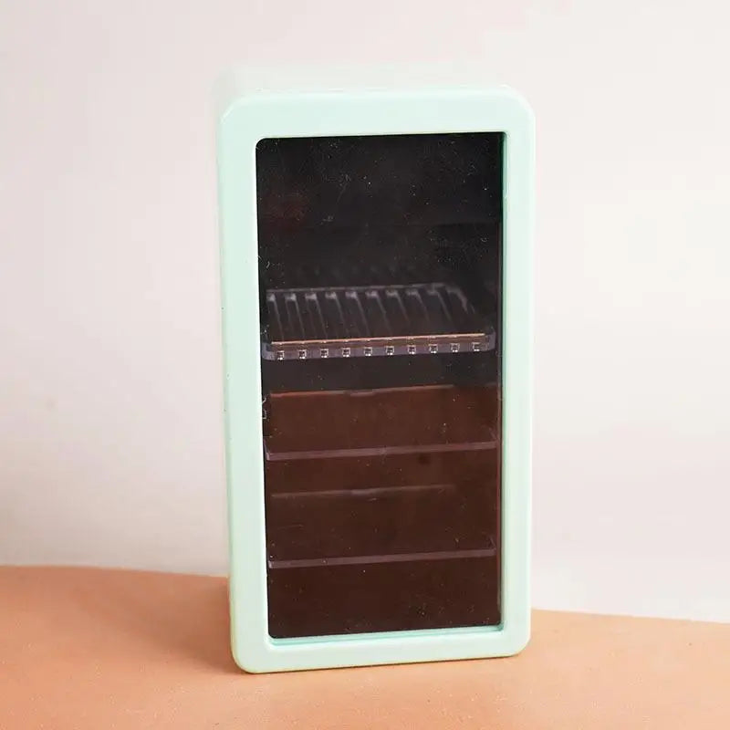 ▶1:12 Dollhouse Miniatures Refrigerator Canned Drink Beverage Cabinet Model Doll House Supermarket Accessor Pretend Play Toy DIY Zpaxo A4