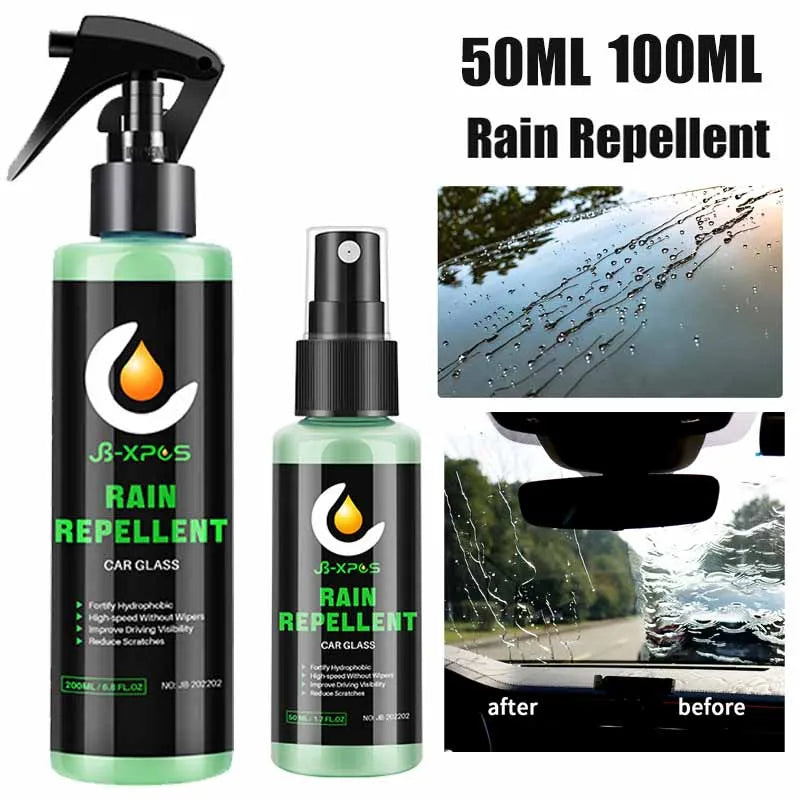 Nano Hydrophobic Car Glass Water Repellent Spray 50ml/100ml