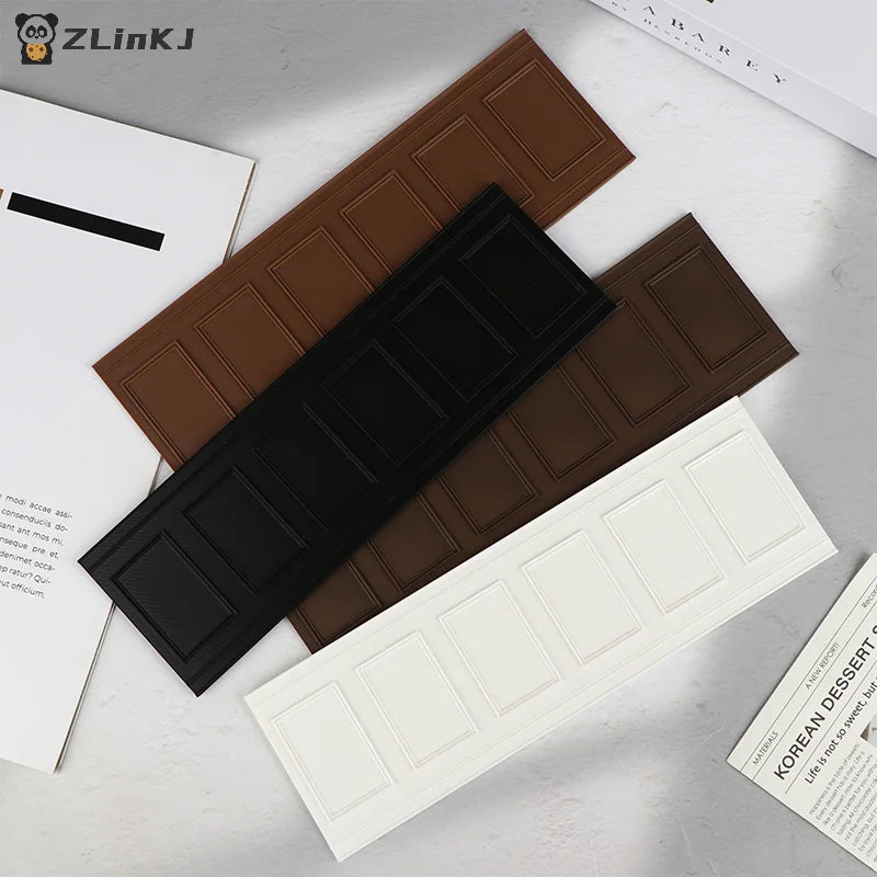 ▶1Pcs Resin Mini Wall Panel Model Is Great For 1:12 Miniature Dollhouse Decoration 25 * 8 * 0.3cm Zpaxo