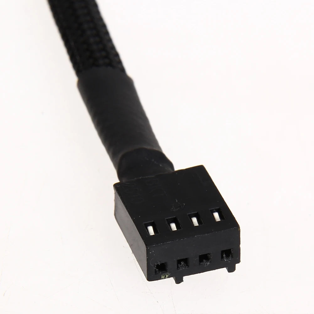 4 Pin PWM Connector Male Female Extending Cable Computer Fans Power
