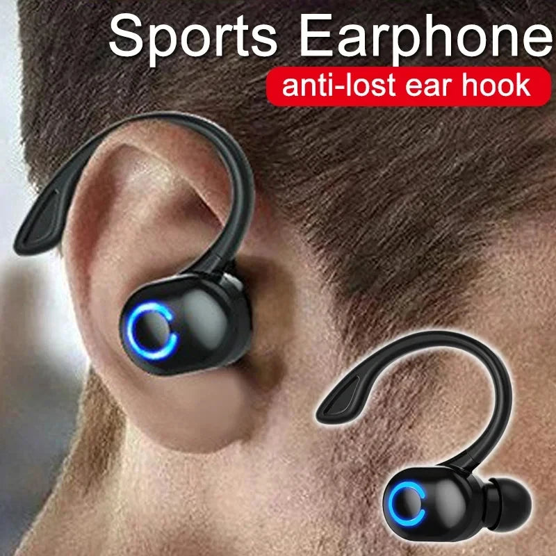 Bluetooth 5.2 Earphones Hands Free Ear Hook Wireless Business Headphone Car Driver Call Sport Headset For iPhone Samsung Xiaomi Zpaxo