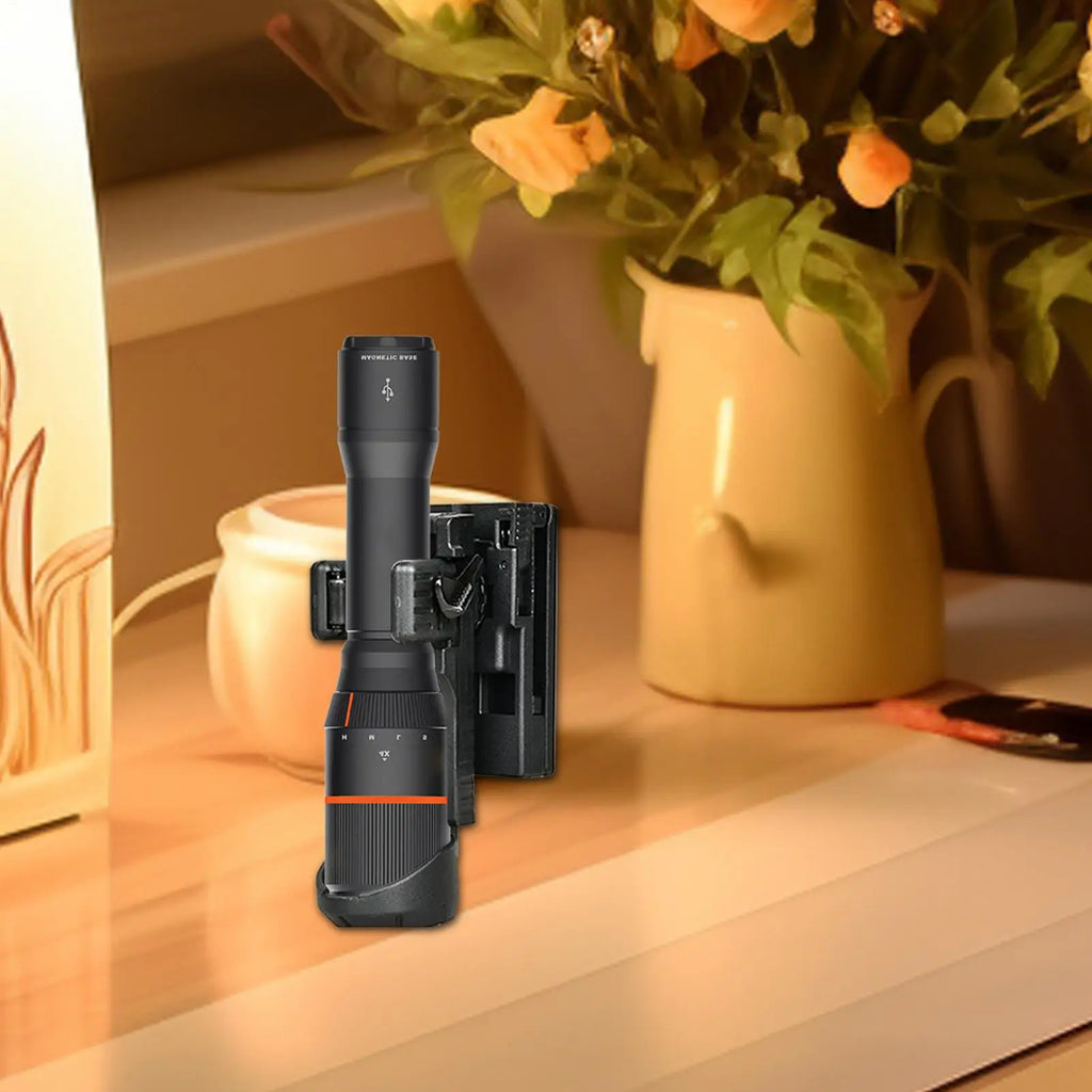 Flashlight Holster For Belt Multipurpose Flashlight Belt Holder Quick Release Flashlight Mount Portable Light Carry Case Zpaxo