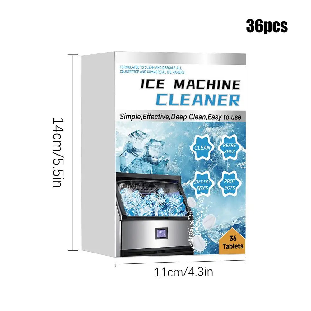 Ice Maker Cleaner Descaling Deodorizing Drop Cleaning Tablets Deep