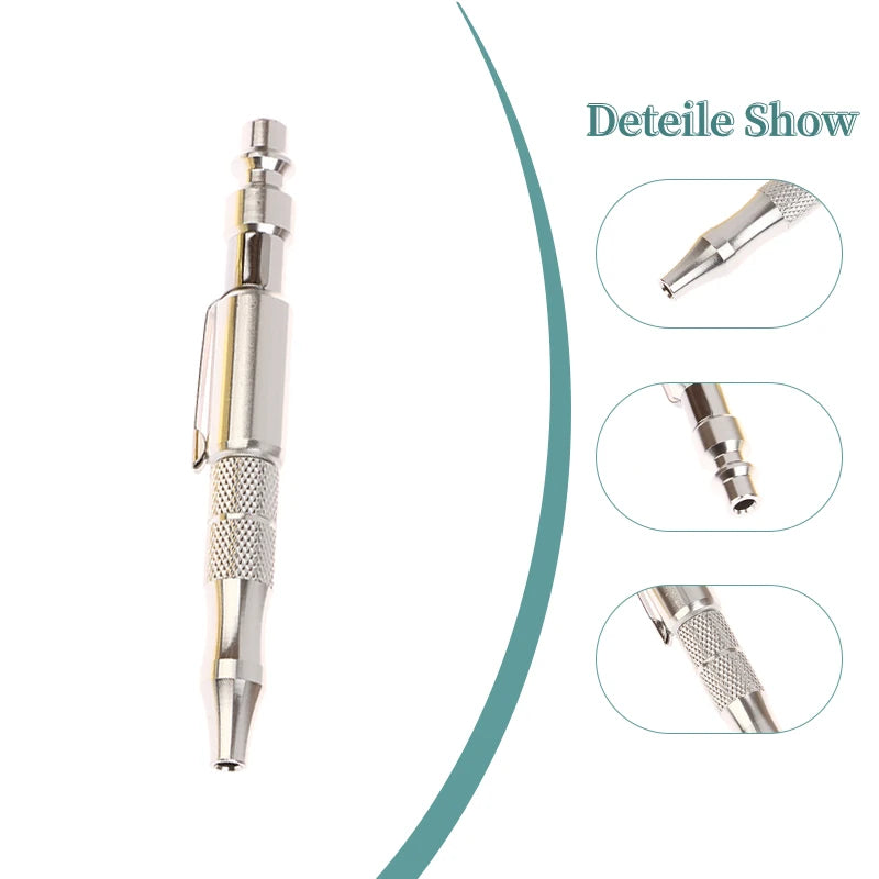 1Pcs US Adjustables Pocket Air Blow Guns, Industrial Style 1/4 Inches "M" Quick Plug, Air Blowers Pen For Dust Cleanings Zpaxo