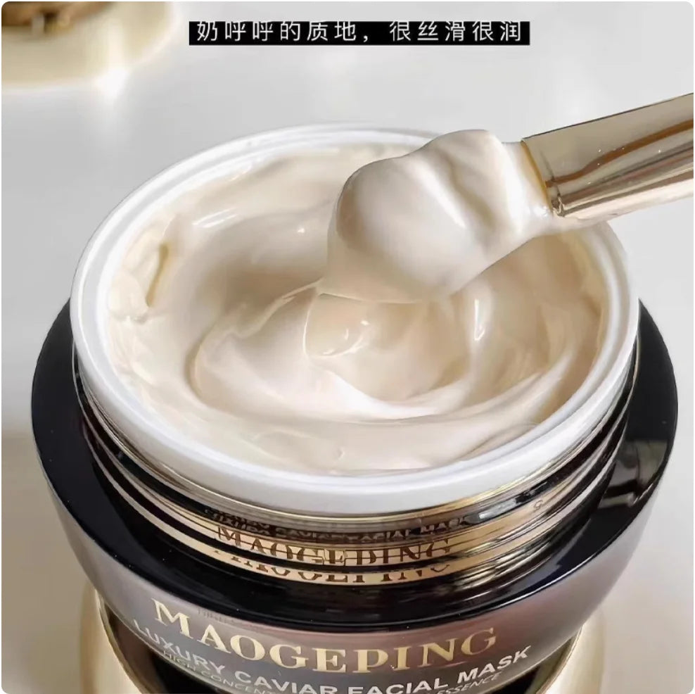 MAOGEPING Luxury Caviar Facial Mask Concentration Essence Deep Zpaxo