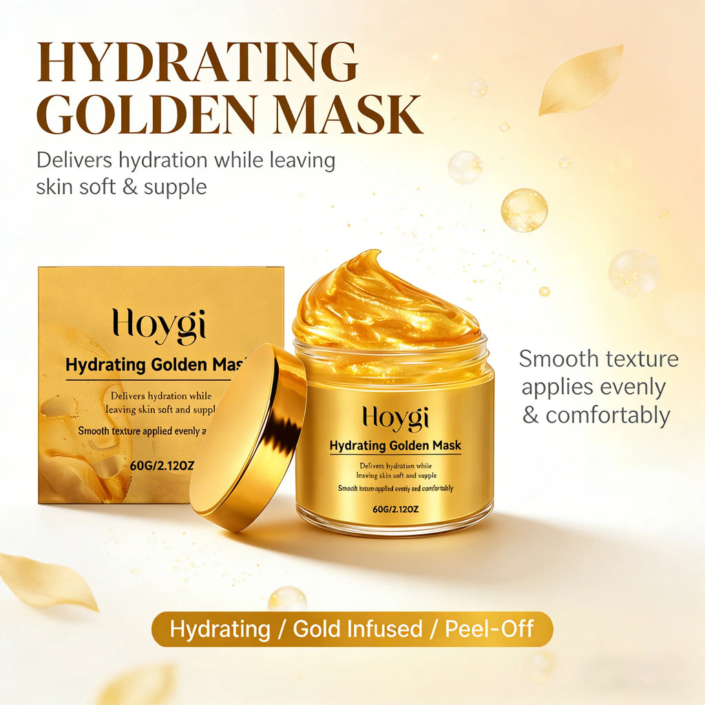 Hoygi Collagen Gold Peel-Off Facial Mask – Hydrating & Firming Gold Peel-Off Face Mask Zpaxo
