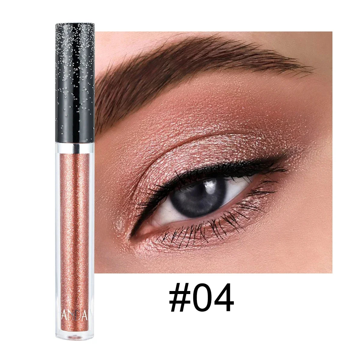 HANDAIYAN Liquid Eyeshadow Metallic Diamond Shiny Eye Liner Pen Zpaxo 04