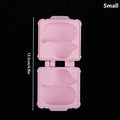 Cartoon Cute Duck Shaped Rice Mold Maker Clip Children Outdoor Plastic Duck Rice Mold DIY Maker Sushi Mold Kitchen Gadget Zpaxo Small Pink