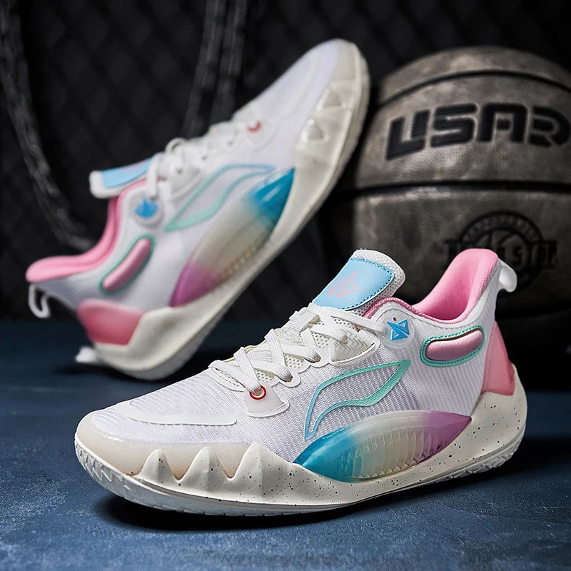 Men's Basketball Shoes Breathable Cushioning Non-slip Wearable Runing