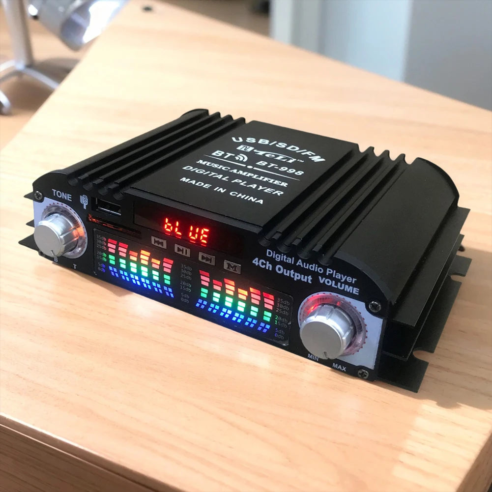 1600W Peak Power Karaoke Player Remote Control Bluetooth-compatible