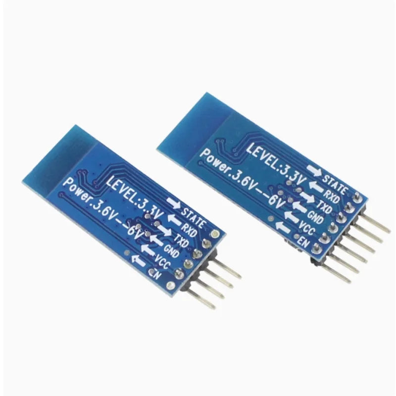 wireless serial port HC-05 with pin master-slave Anti reverse connection, Bluetooth serial port transparent transmission module Zpaxo