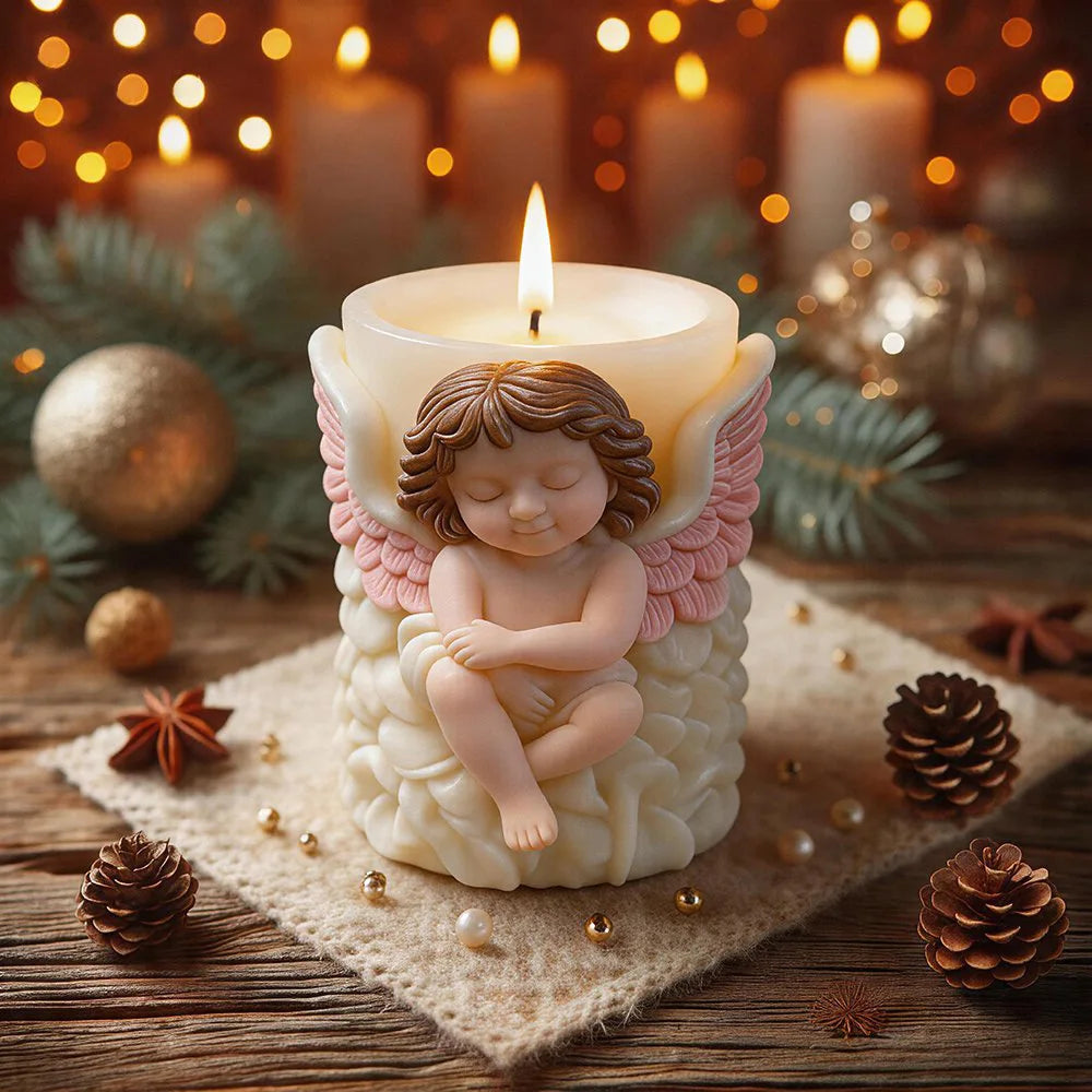 Angel Silicone Candle Mold – DIY Figure Mold for Gifts & Décor