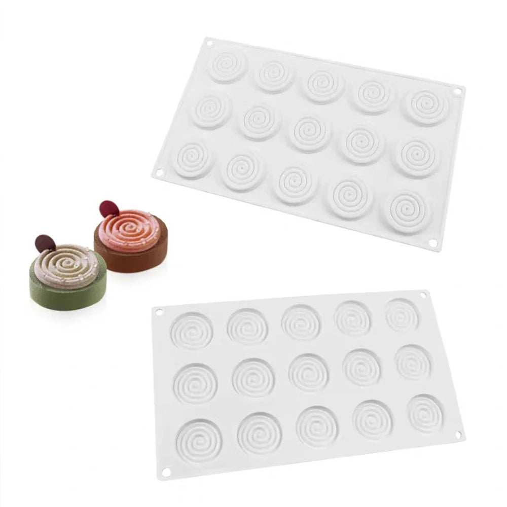 Silicone Baking Pan Mold Mini Bread Madeline Loaf Mousse Cake Dessert Cookies Chocolate Heat-Resistant Mold Baking Tool Zpaxo