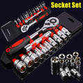 12 Pcs Set Wrench Socket Set Motorcycle Bicycle Repairing Tool Hardware Car Boat Auto Repair Tools Bike Multitool Bike Tool Kit Zpaxo As shown