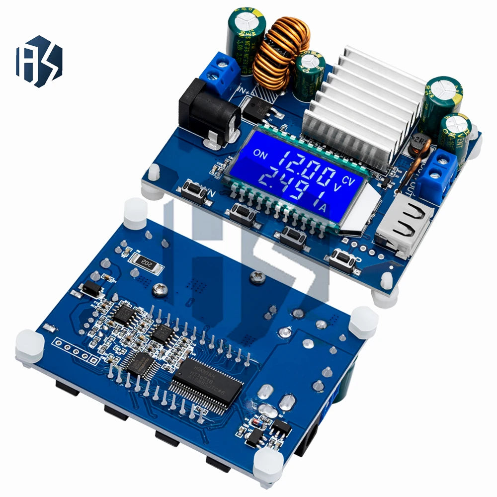 DC-DC DC 5-30V to DC 0.6-30V 4A 35W Step Up/Down Boost Buck CC CV Regulated Adjustable Power Supply Module Solar Charger SK35L Zpaxo