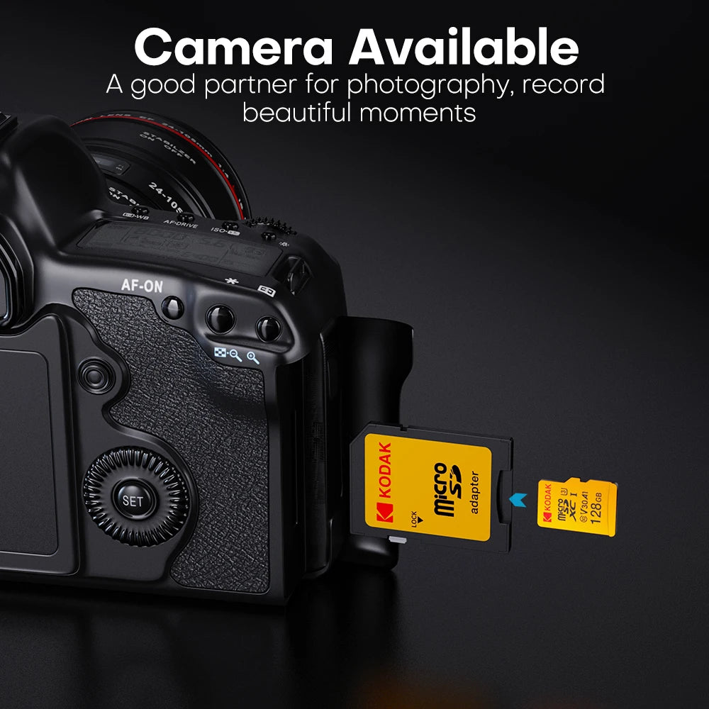 KODAK High Speed 128G Micro SD Memory Card Class 10 Micro TF flash usb pen drive card for Smartphone UAV monitor Zpaxo