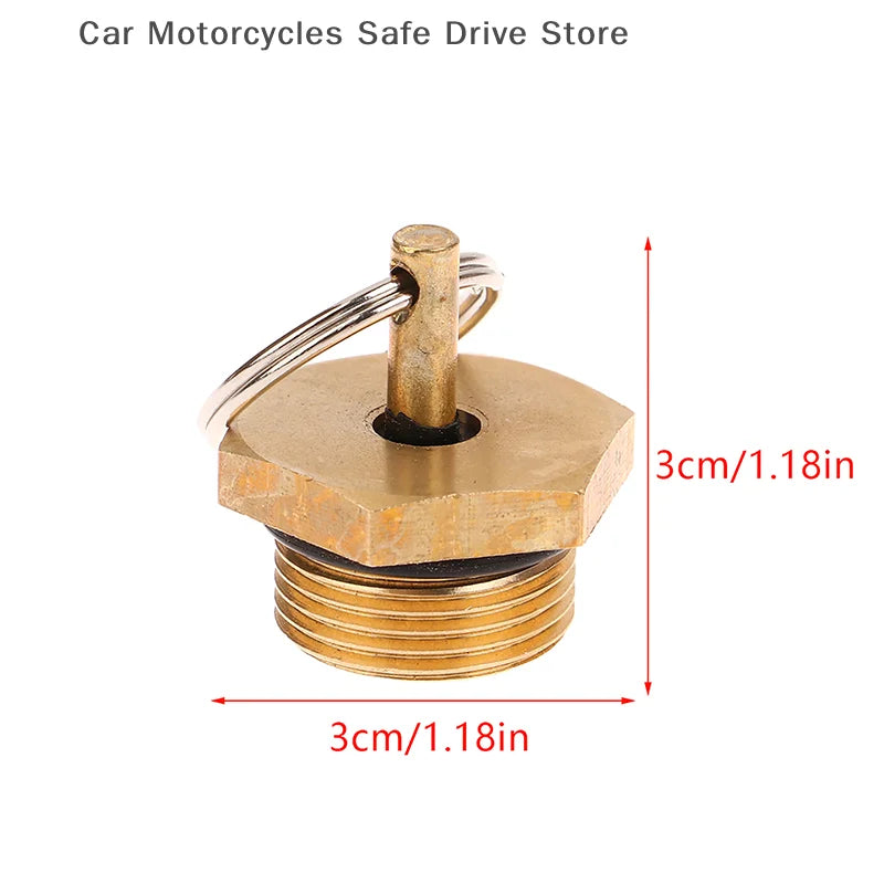 CMTruck Air Tank Drain Valve Anti-rust Antifouling Switch 151 Copper
