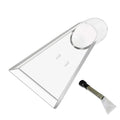 Vacuum Cleaner Swivel Brush Nozzle Transparent 14x9 Carpet Floor Wet