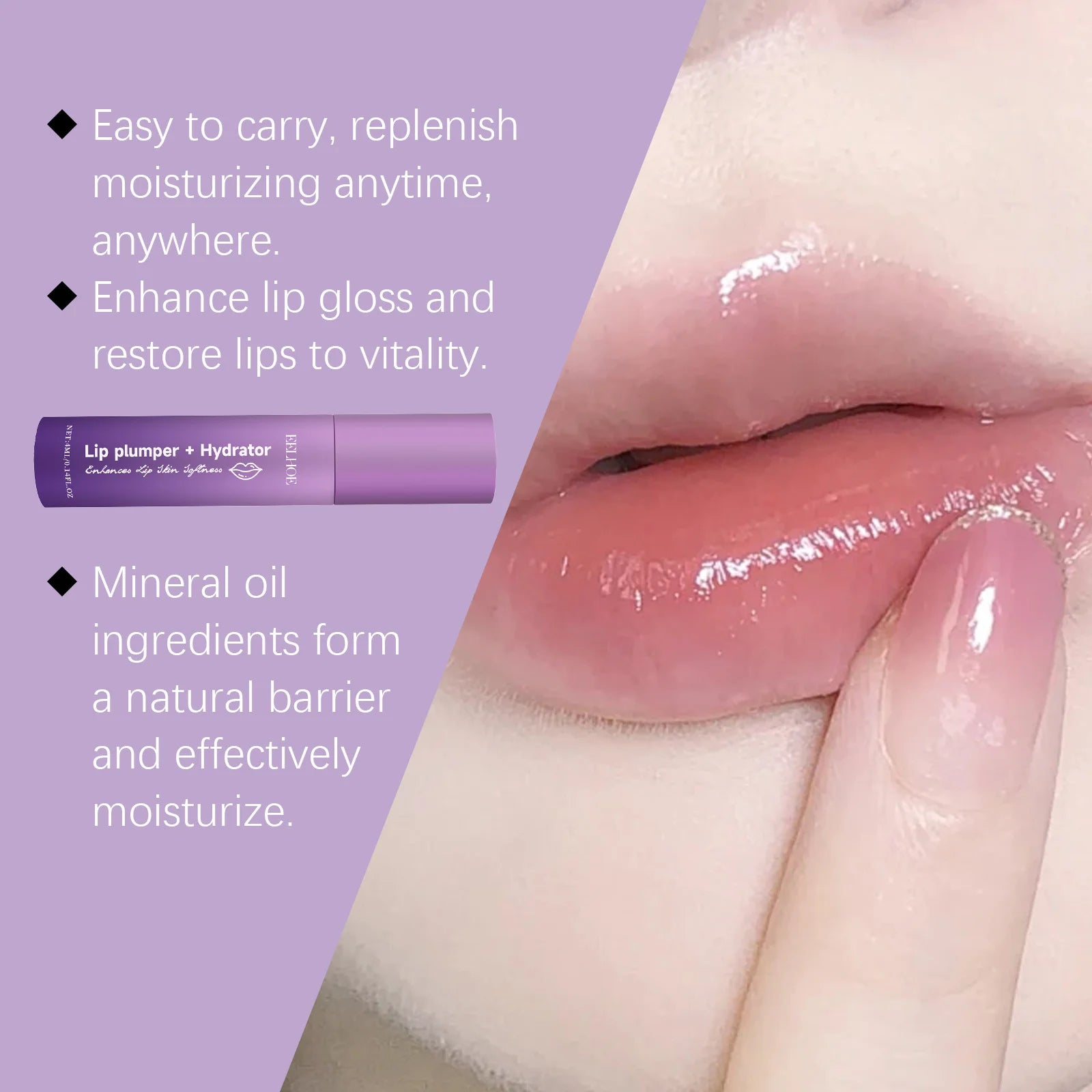 Jojoba Seed Oil Lip Balm Repair Dry Cracked Lips Reduce Fine Lines Enhance Lip Elasticity Lasting Moisturizing Portable Lipstick Zpaxo