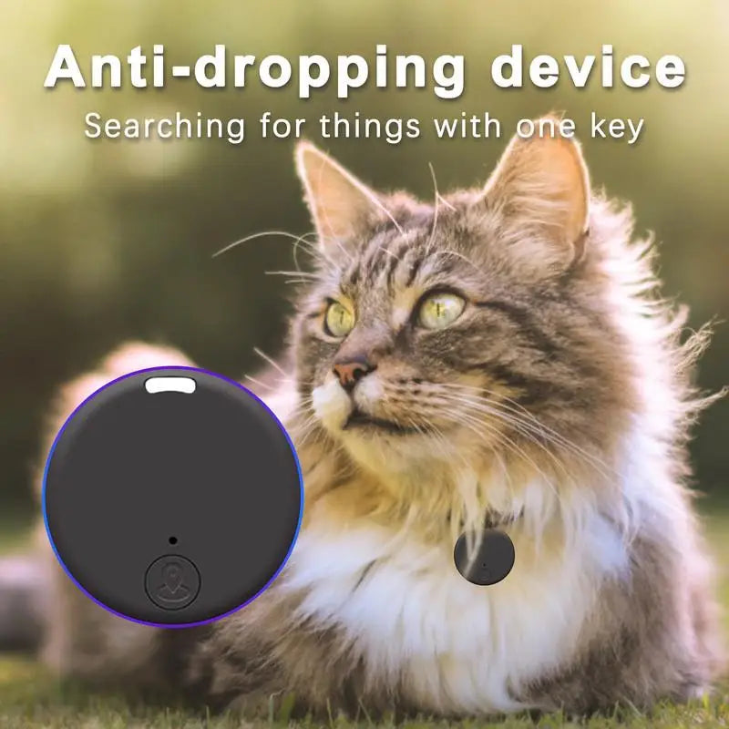 Mini GPS Tracker Locator AntiLost Alarm Wallet Keychain Smart Tag Bluetooth Tracer Keychain Dog Pet Child Bag Tracker Key Finder Zpaxo