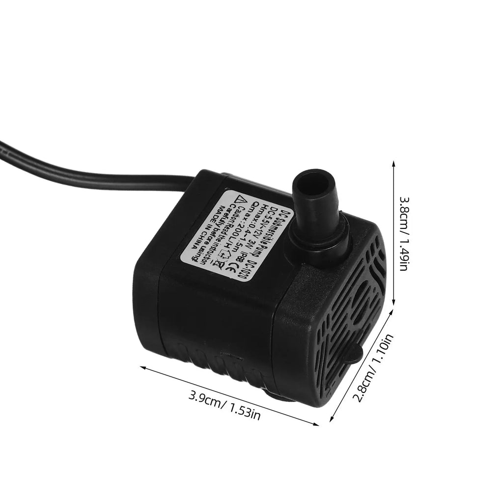 Dc-1020 Dc 12V 3W Adjustable Mini Aquarium Submersible Water Pump