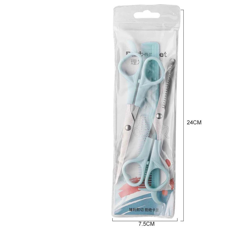 Special bangs hair cutting set for hairdressing scissors, hairdressing scissors for thinning teeth, flat cutting tools, scissors Zpaxo style l