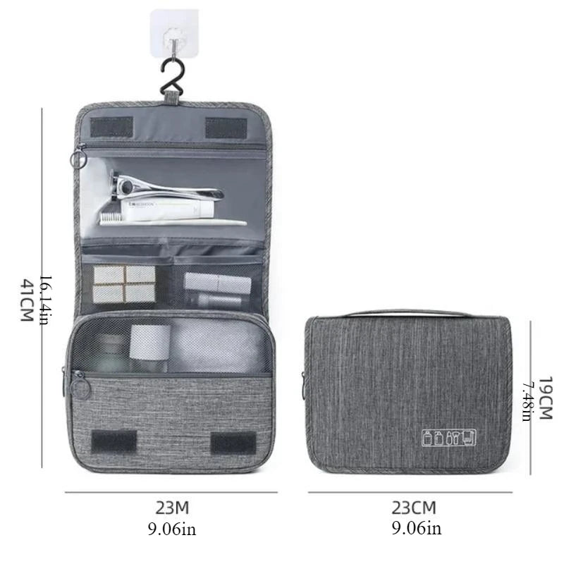 Oxford Fabric Men Business Portable Storage Bag Toiletries Organizer