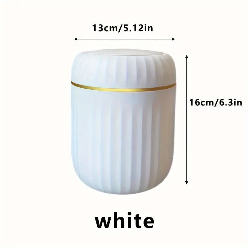 Compact Desktop Mini Trash Can Simple Versatile Waste Bucket Bedroom