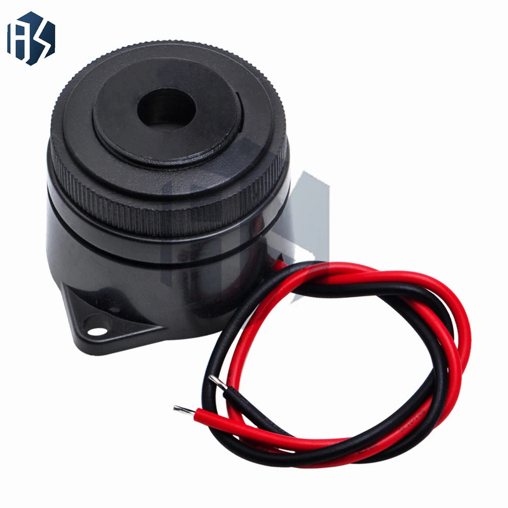 ‌QSI-2910 High-Output 90dB Active Piezo Alarm Siren – 12V DC Continuous Duty Cycle Buzzer Module with Compact 29.5x24.5mm Housin Zpaxo