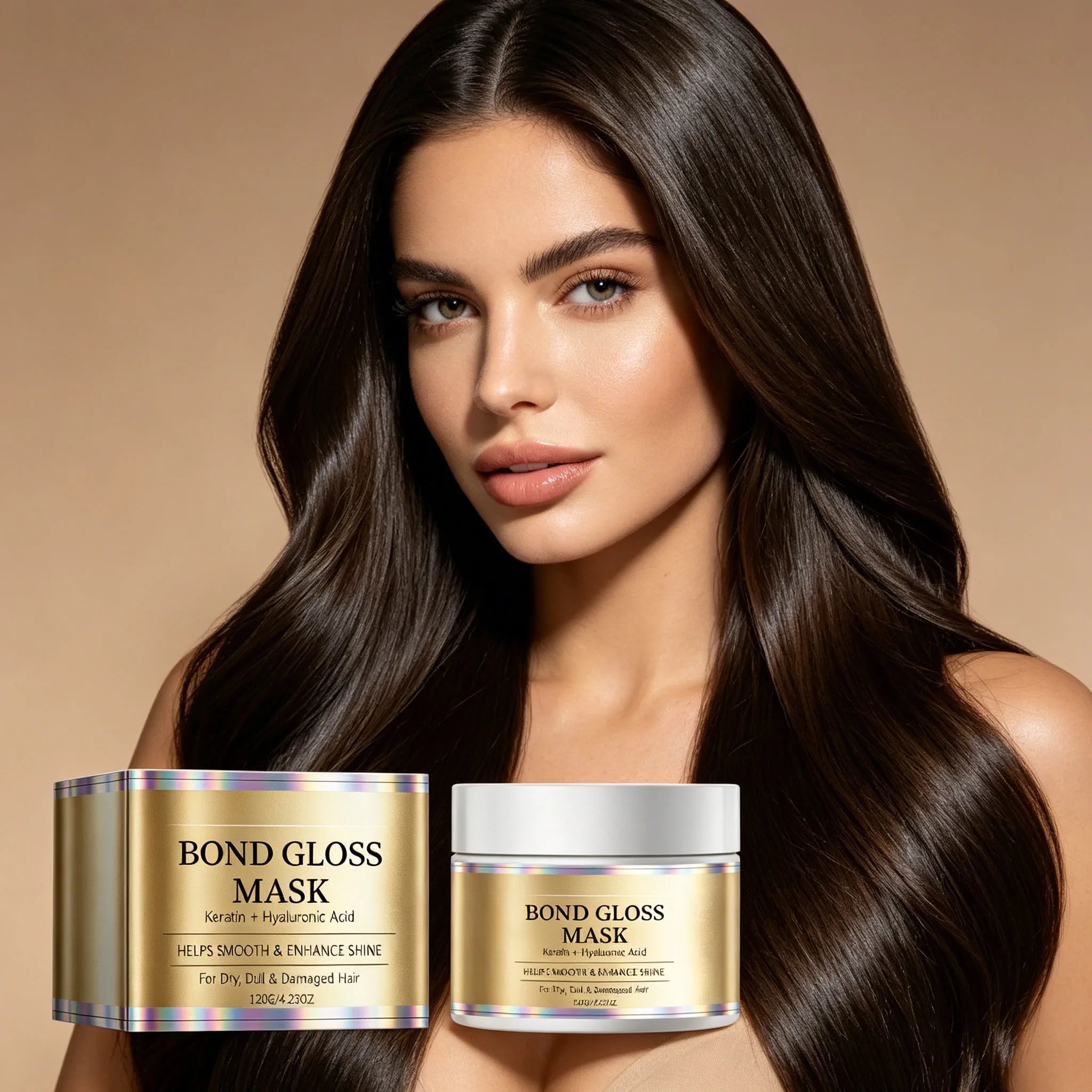 Bond Gloss Mask: Repair & Shine for Dry, Damaged Hair Bond Gloss Mask: Repair & Shine for Dry, Damaged Hair Zpaxo Default Title